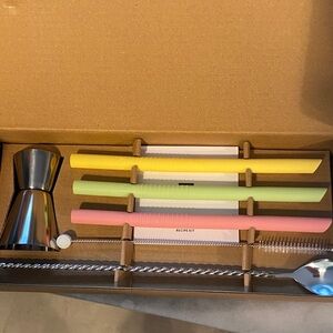 Nespresso Silver and Multicolor Recipe Kit